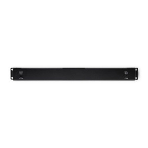 Qoltec Patch Panel Rack | 12 Portów | Poe | Czarny