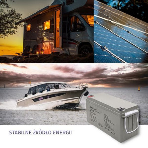 Qoltec Akumulator Agm 12v | 150ah | Max.2250a