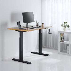Ergo Office Biurko Ręczna Regulacja Wysokości Er-402b