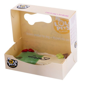 Lolo Pets Classic Tort dla psa "Love" Mięsno-warzywny