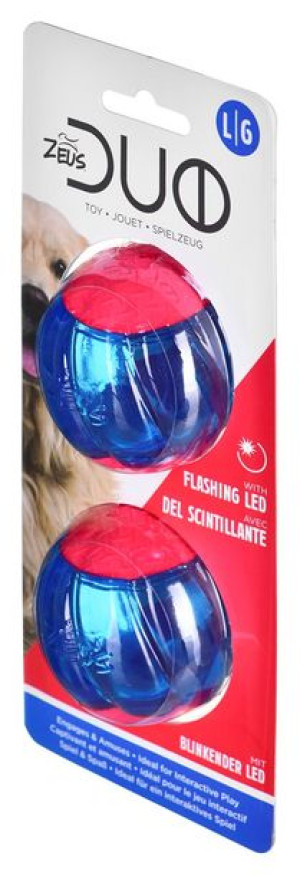 Zeus Duo Ball z LED 6,3cm 2szt/op