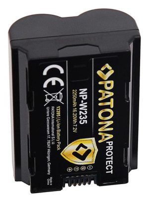 Akumulator Patona Protect NP-W235 2250mAh / 16,2Wh  Fuji  XT4, X-T4