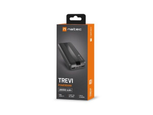 Natec Powerbank Trevi 20000mah 2x Usb-a + 2x Usb-c Npb-1922