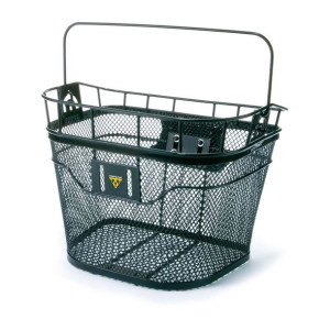 Koszyk na kierownice TOPEAK KOSZYK NA KIEROWNICĘ BASKET FRONT czarny