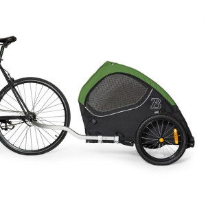 Przyczepka dla psów Tail Wagon  zielona