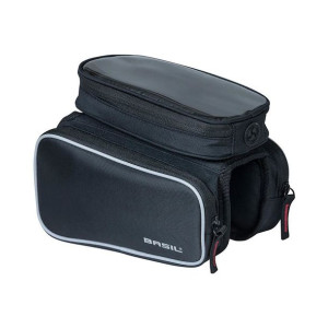 Torba rowerowa BASIL SPORT DESIGN DOUBLE FRAME BAG, czarna
