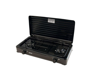Kuchenka Gazowa Smile KN-02/1KB (dwupolowa 4300W czarna)