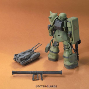 Hguc 1/144 Ms-06 Zaku The Ground War Set