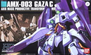 Hguc 1/144 Amx-003 Gaza-c (haman Karn's Ms)