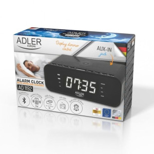 Radiobudzik ADLER AD 1192b czarny