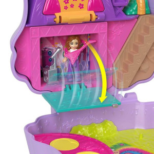 Polly Pocket Kompaktowy zestaw Biwakowa Lama HKV33(FRY35)