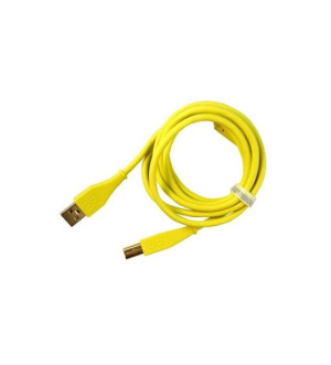 DJ TECHTOOLS - Chroma Cable USB 1.5 m- prosty- żółty