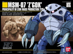 Hguc 1/144 Msm-07 Z'gok