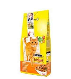 FRISKIES ADULT kurczak, warzywa 1,7kg