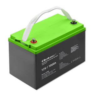 Qoltec Akumulator Żelowy 12v | 100ah | Gel