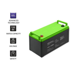 Qoltec Akumulator Żelowy 12v | 120ah | Gel