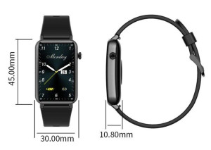 Smartwatch Kumi U3 czarny (black)
