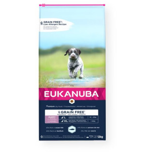 EUKANUBA Puppy large Grain Free ryba oceaniczna pies 12Kg