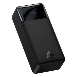 Baseus Powerbank Bipow 30000mah, 2xusb, Usb-c, 20w (czarny)