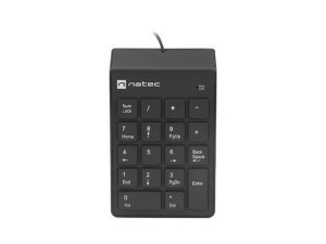 Natec Klawiatura Numeryczna Goby 2 Usb Czarna Nkl-2022