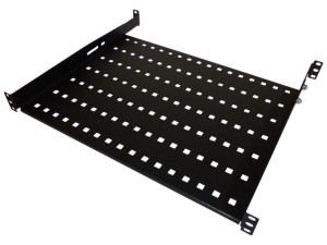 Alantec Półka Stała 19" 1u Głęb. 650 Mm Czarna