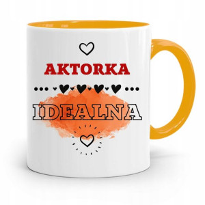 Dla Aktora Aktorki Kubek Żółty Prezent Urodziny