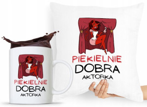 Dla Aktora Aktorki Zestaw Poduszka + Kubek Prezent
