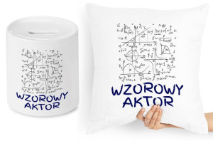Dla Aktora Aktorki Zestaw Poduszka + Skarbonka