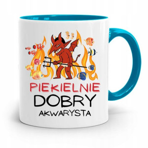 Dla Akwarysty Kubek Błękitny Prezent Na Urodziny