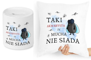 Dla Akwarysty Zestaw Poduszka + Skarbonka