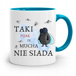 Dla Alkoholika Pijaka Kubek Błękitny Na Prezent