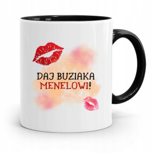Dla Alkoholika Pijaka Kubek Czarny Na Prezent