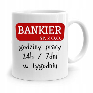 Dla Bankiera Kubek Na Prezent Bankier Sp. Z O.o.