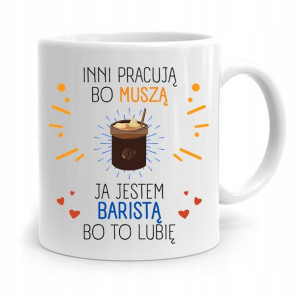 Dla Baristy Baristki Kawiarki Kubek Na Prezent