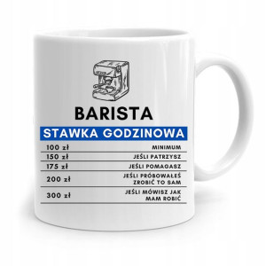 Dla Baristy Baristki Kawiarki Kubek Na Prezent
