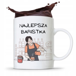 Dla Baristy Baristki Kawiarki Kubek Na Prezent