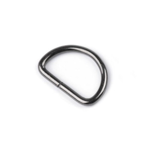Półkole Metalowe 12 Mm - Czarny Nikiel 1,6