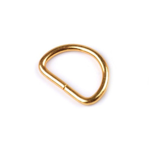 Półkole Metalowe 12 Mm - Złote 1,6