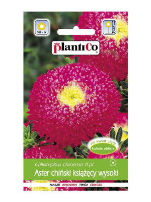 Plantico Nasiona Aster Chiński Książęcy Czerwony 1g