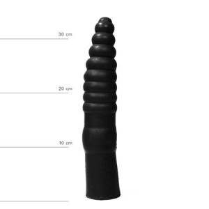 Duże Prążkowane Dildo Analne Dawca Orgazmów 34 Cm