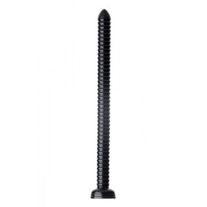 Mega Długie Prążkowane Dildo Analne Na Przyssawce 48 Cm