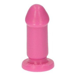 Dildo Korek Analny Na Przyssawce Różowy 8 Cm