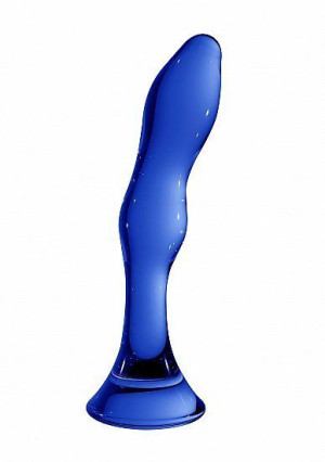Wyprofilowane Szklane Dildo Analne Korek 15 Cm