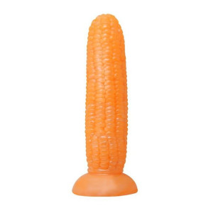 Dildo Analne Kolba Kukurydzy Z Wypustkami Na Przyssawce
