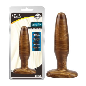 Dildo Korek Analny Zatyczka Plug Na Ptrzyssawce Złoty