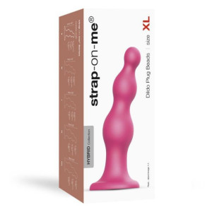 Kulkowe Dildo Analne Na Przyssawce Korek Różowy 15,8 Cm