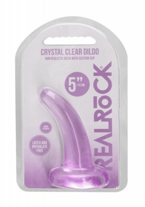 Dildo Analne Korek Na Przyssawce Fioletowy 12 Cm