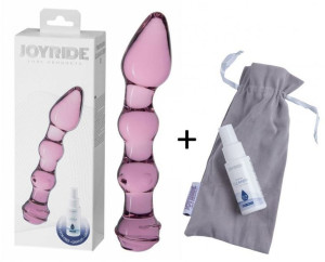 Zestaw Szklane Dildo Korek Analny Joyride Premium Glassix