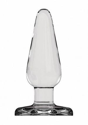 Szklany Stożkowy Korek Analny 12,7 Cm