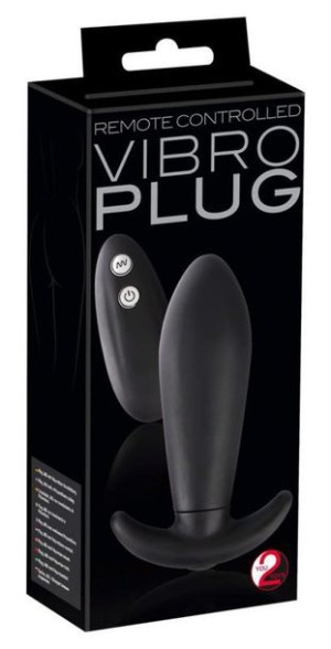 Wibrujący Korek Analny Wtyczka Plug Penetrator Sterowany Pilotem
